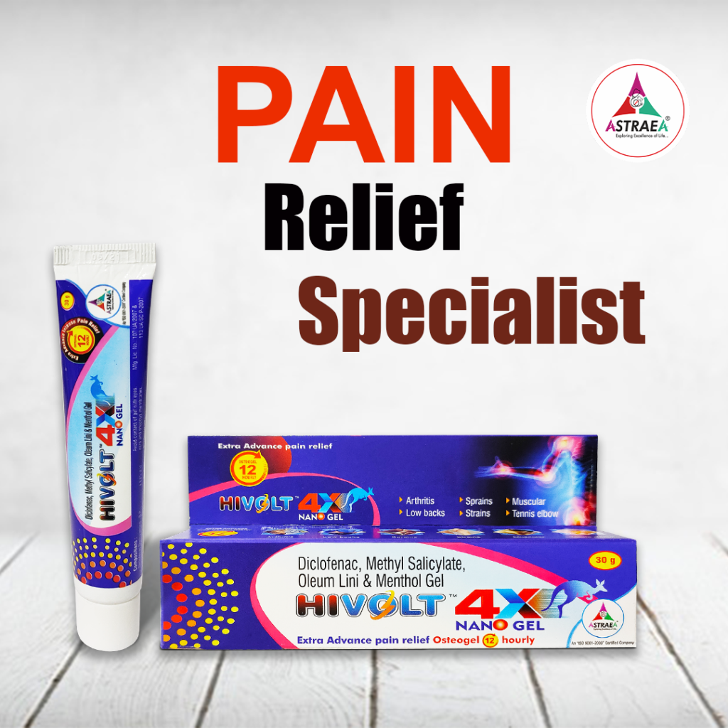 Hivolt 4X Nano Gel - pain specialist